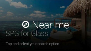 Starwood's Google Glass app